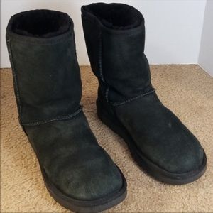 Classic short black uggs